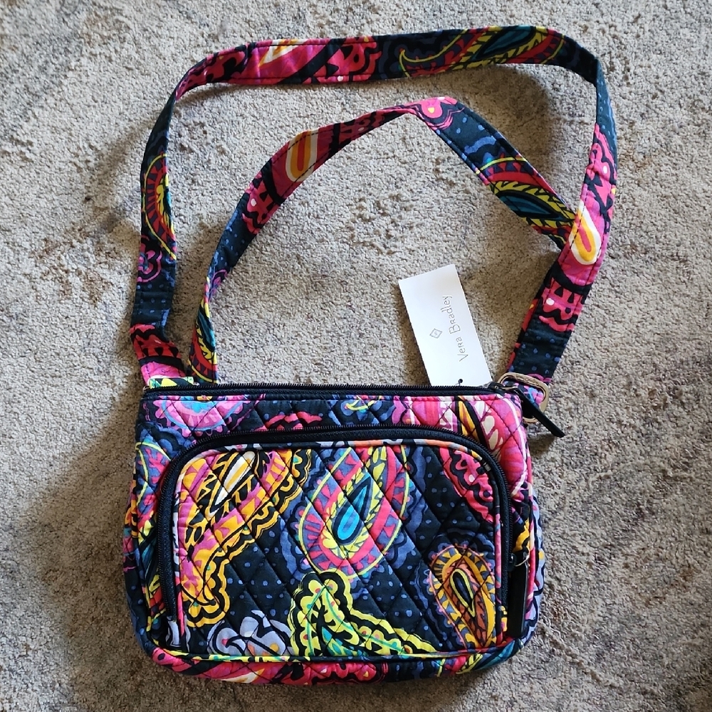 Vera Bradley Colorful Quilted Crossbody Bag